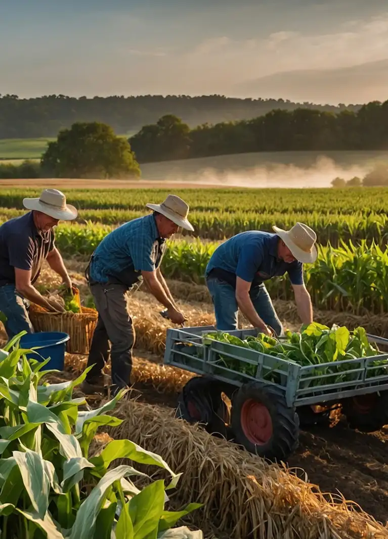 Organic farms avoid toxic inputs, improve soil health, grow clean, sustainable food that supports nature.